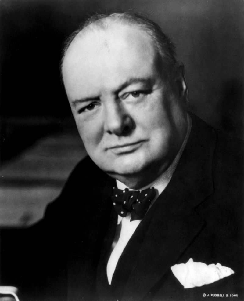 Winston Churchill, best known for his leadership of the UK during the Second World War