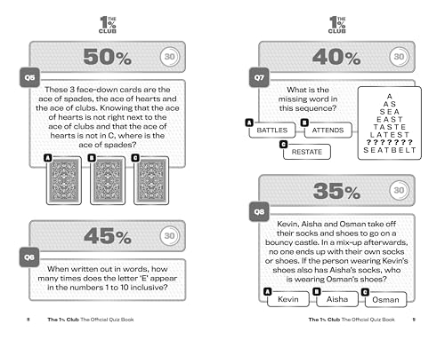 The 1% Club Book 1: The bestselling quiz book for everyone, as seen on TV